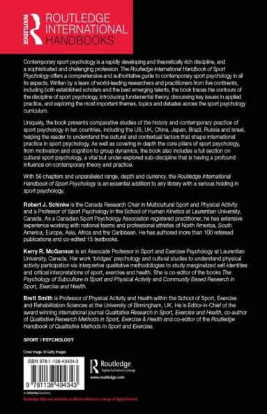 Routledge International Handbook of Sport Psychology