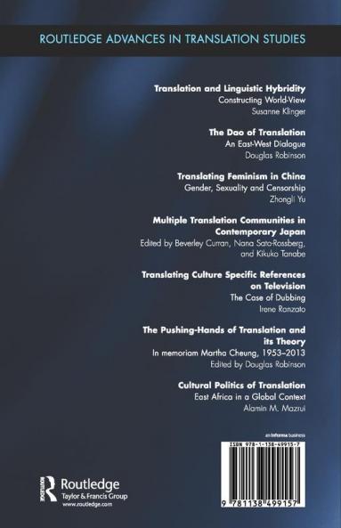 Cultural Politics of Translation