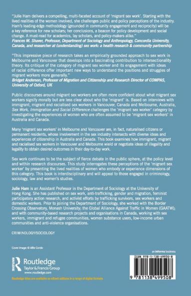 Sex Work Immigration and Social Difference