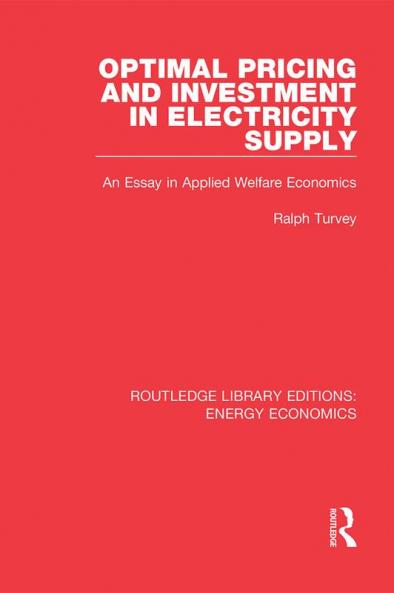 Optimal Pricing and Investment in Electricity Supply