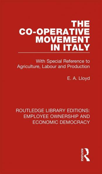 Co-operative Movement in Italy
