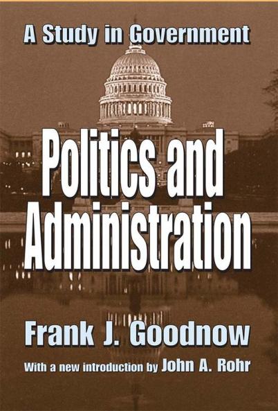 Politics and Administration
