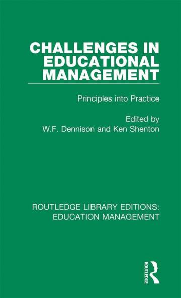 Challenges in Educational Management
