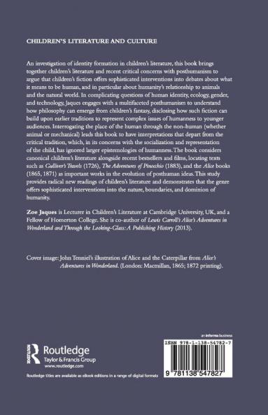 Children’s Literature and the Posthuman