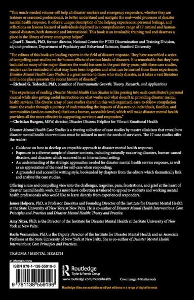 Disaster Mental Health Case Studies