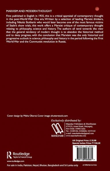 Marxism and Modern Thought (Routledge Revivals)