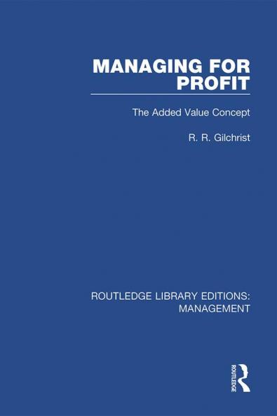 Managing for Profit