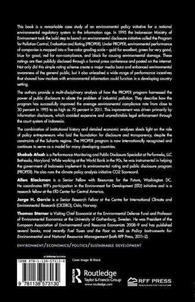 Environmental Regulation and Public Disclosure