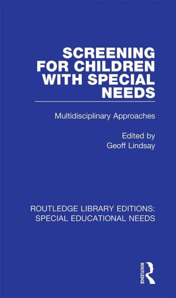 Screening for Children with Special Needs
