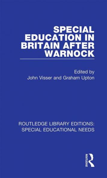 Special Education in Britain after Warnock