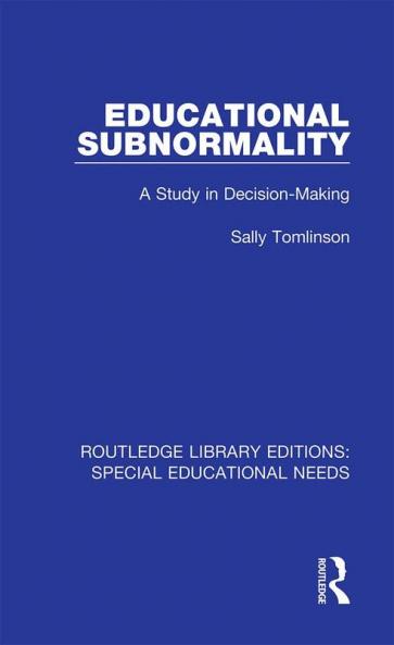 Educational Subnormality