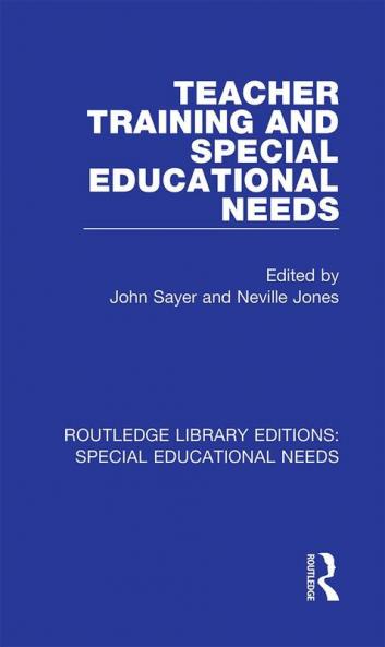 Teacher Training and Special Educational Needs