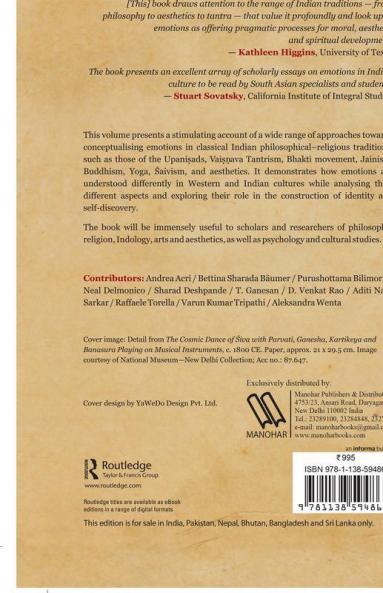 Emotions in Indian Thought-Systems