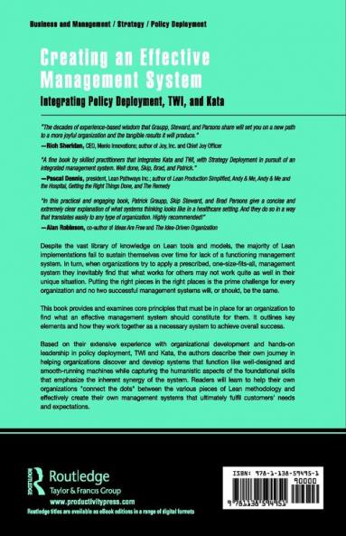 Creating an Effective Management System