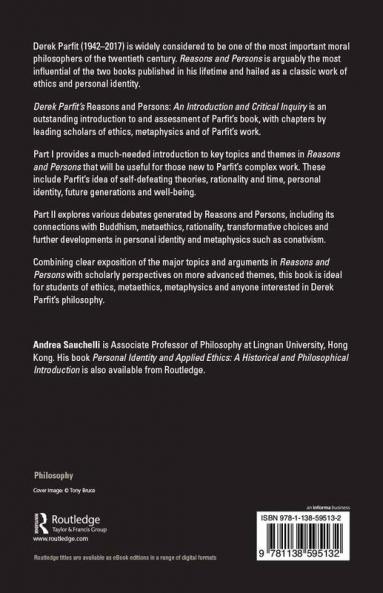 Derek Parfit's Reasons and Persons