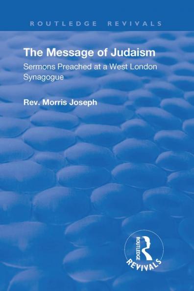 Message of Judaism