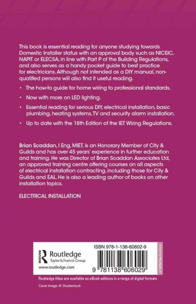 Iet Wiring Regulations: Electric Wiring for Domestic Installers