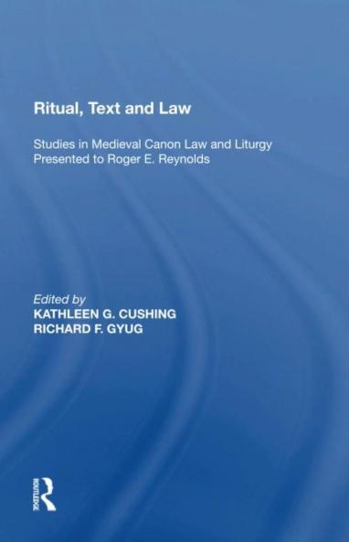 Ritual Text and Law