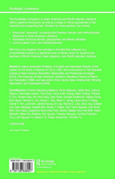 Routledge Companion to Asian American and Pacific Islander Literature