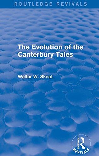 Evolution of the Canterbury Tales