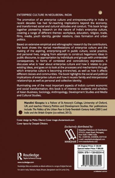 Enterprise Culture in Neoliberal India