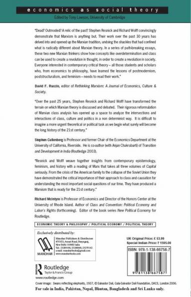 New Departures in Marxian Theory