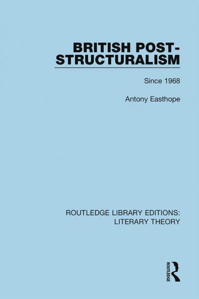 British Post-Structuralism