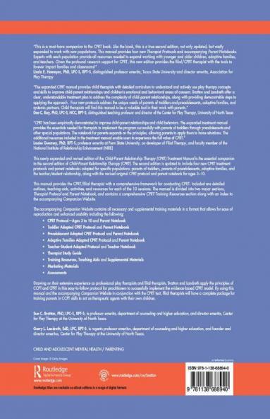 Child-Parent Relationship Therapy (CPRT) Treatment Manual