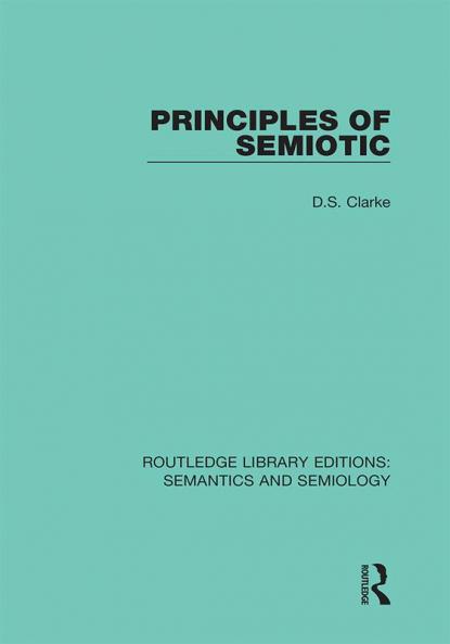 Principles of Semiotic