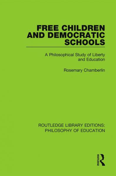 Free Children and Democratic Schools