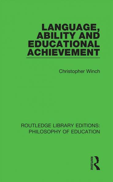 Language Ability and Educational Achievement