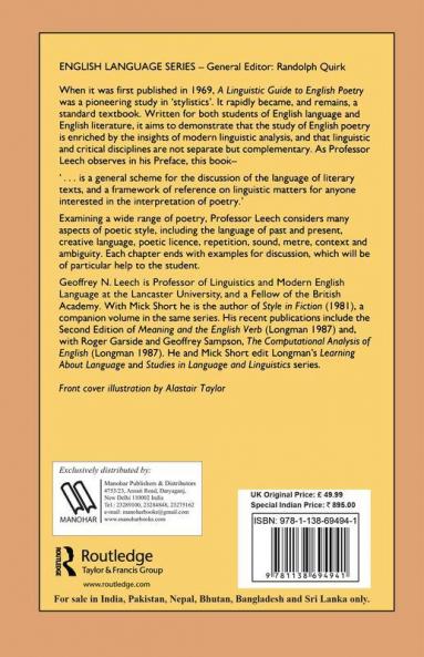 Linguistic Guide to English Poetry