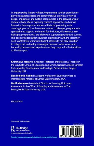 Implementing Student-Athlete Programming