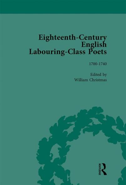 Eighteenth-Century English Labouring-Class Poets Vol 1
