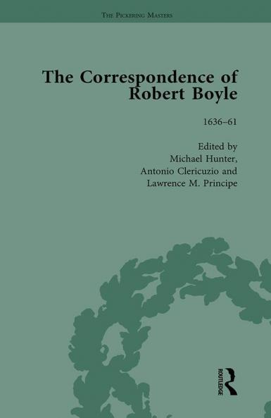 Correspondence of Robert Boyle 1636–61 Vol 1