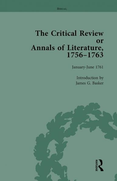 Critical Review or Annals of Literature 1756-1763 Vol 11