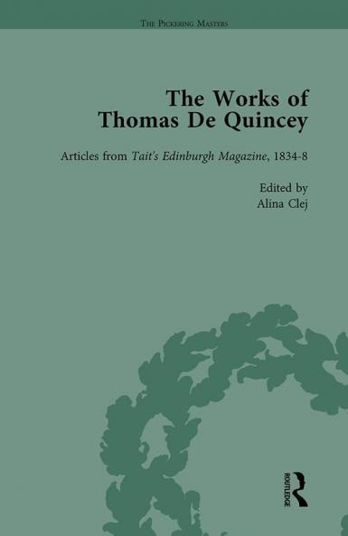 Works of Thomas de Quincey Part II Vol 10