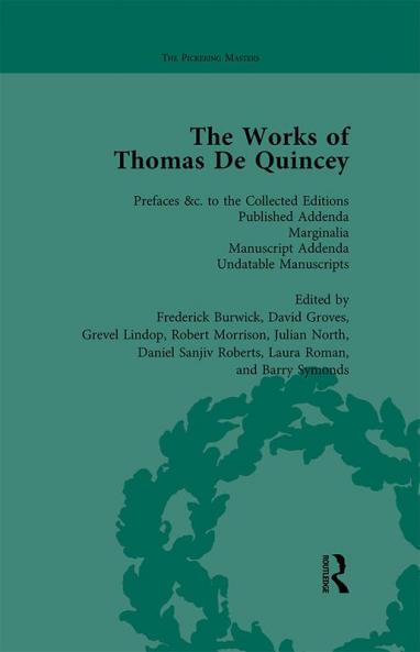 Works of Thomas De Quincey Part III vol 20