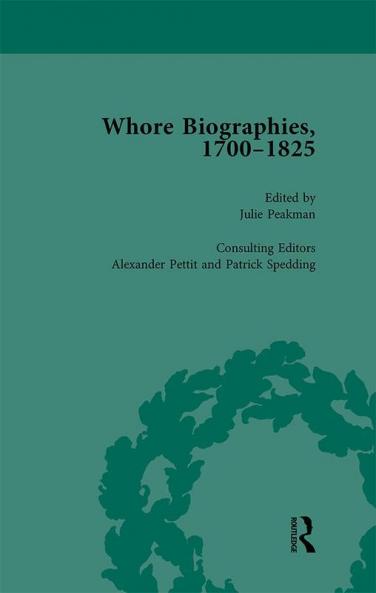 Whore Biographies 1700-1825 Part I Vol 4