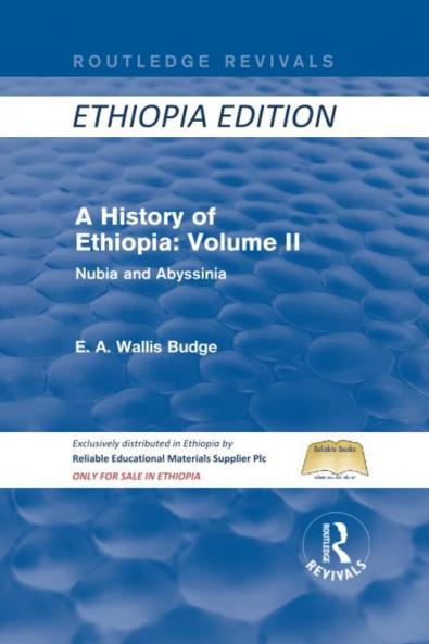History of Ethiopia: Volume II (Routledge Revivals)