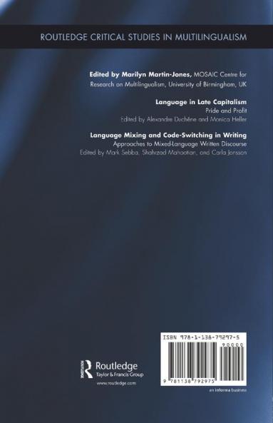 Language Mixing and Code-Switching in Writing