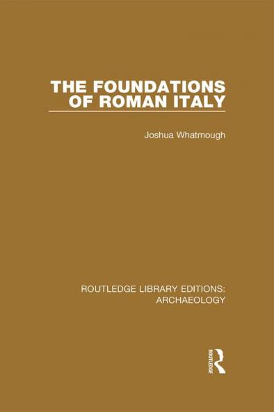 Foundations of Roman Italy