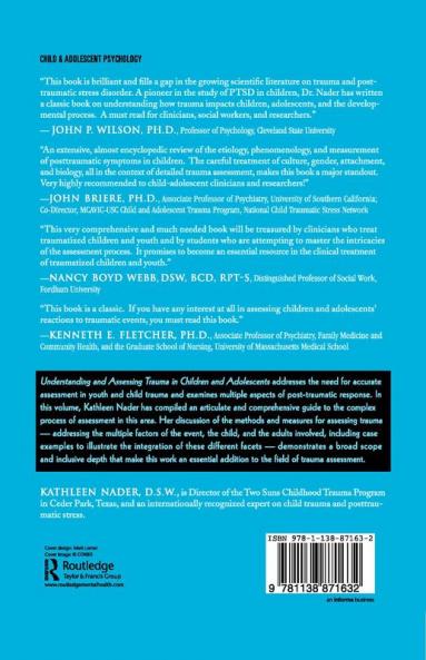 Understanding and Assessing Trauma in Children and Adolescents