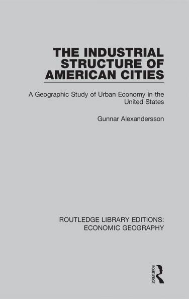Industrial Structure of American Cities