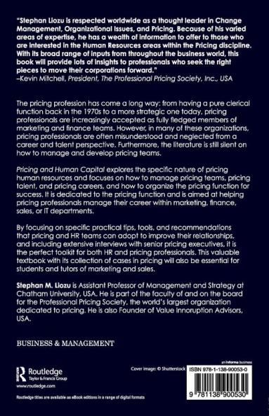 Pricing and Human Capital