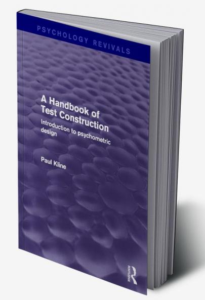 Handbook of Test Construction