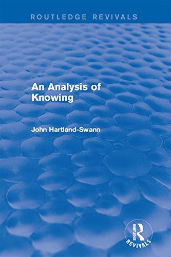 Analysis of Knowing