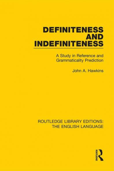 Definiteness and Indefiniteness