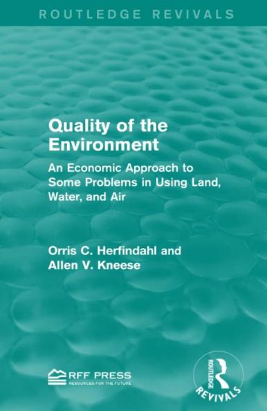 Quality of the Environment