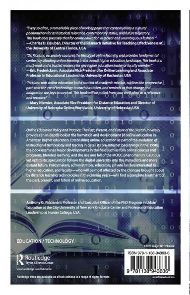 Online Education Policy and Practice
